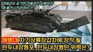 차기상륙장갑차 장착 될 40mm 탄두내장형포, 탄두내장형탄 위력은?