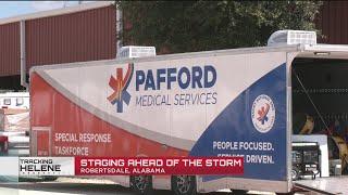 First responders from eight states gather in Baldwin County for storm relief