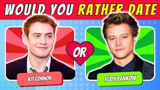 WHO WOULD YOU RATHER DATE? - MALE EDITION (2025) #3 | QUIZ WAVEZ