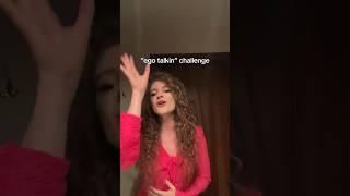 “Ego Talkin” challenge | Voronina Valeria