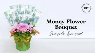 Simple Money Flower Bouquet Tutorial | How to Make Simple Money Bouquet