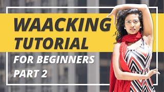 Waacking Tutorial For Beginners | How To Waack - Part 2 | DanceWithAbby