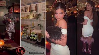 INSIDE -  Kardashian Jenner's Lavish Christmas Dinner Party (VIDEO)