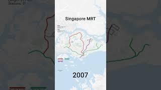 Singapore MRT 1987-2040 [shorts]