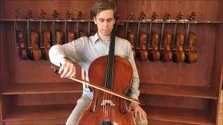 D Z Strad Cello Model 400 Demo