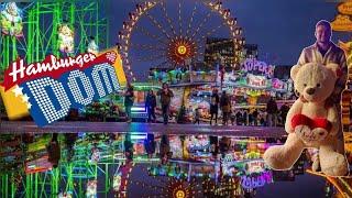 Hamburger Dom | Vollständiger Rundgang über den Winterdom 2022  #winterdom #hamburg #germany .