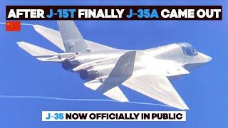 J-35A officially Revealed in Public Now, Performing Amazing Maneuvers