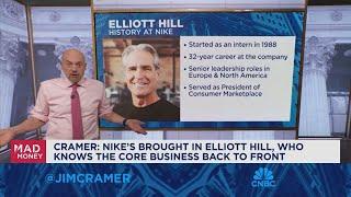 Nike's new CEO Elliott Hill knows the core business back to front, says Jim Cramer