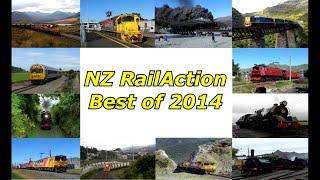 NZ RailAction - Best of 2014 (HD)