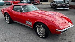 Test Drive 1972 Chevrolet Corvette $29,900 Maple Motors #2862