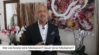 Wie viel kostet eine Mediation? Dauer einer Mediation? Wirtschaftsmediation Frankfurt