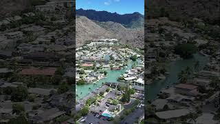 Neighborhood on the water Hawaii Kai, Honolulu, Hawaii ️