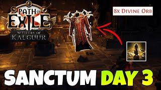 Sanctum Shockwave Totem DAY 3-4 Update & Tips, Afflictions | POE 3.25 Settlers of Kalguur