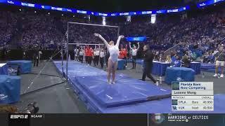 Leanne Wong Near-Perfect 9.975 Bars Florida vs Kentucky 3-3-24