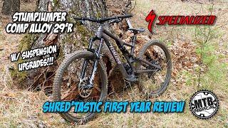 2021 Specialized Stumpjumper Comp Alloy 29'r | One Year Review | watch in 4K!