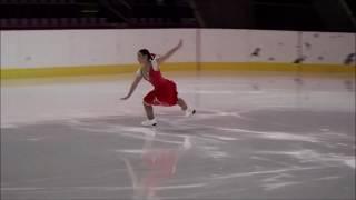 2017 US National Solo Ice Dance Series Final - SARAH ZHANG Yankee Polka Silver Medalist