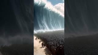 Would you have wanted to walk through the Red Sea?!  (Exodus 14:21-22 )