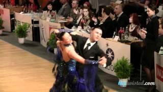 Zdenek Pribyl - Lenka Pribylova, Brno Open 2012, WDSF senior I standard, semifinal - quickstep