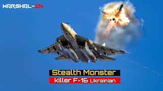 putin sent it to destroy Ukrainian F16..Monster SU-57  Penetrating Kiev's defences!!