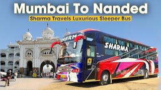 Mumbai To Nanded Bus Journey In Luxurious AC sleeper Bus