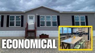 2024 mobile home for the "LOW LOW!" Over 1,700 sqft and SWEET! Prefab House Tour