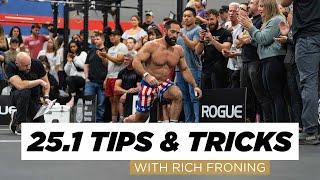 CROSSFIT OPEN 25.1 // Tips & Tricks w/Rich Froning