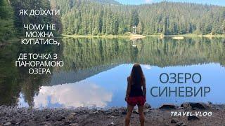 Синевир. Дорога.Чому заборонено купатись, як знайти місце з панорамою озера, скам'янілий ліс на дні