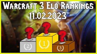 Warcraft 3 Reforged Elo Rankings - 11.02.2023