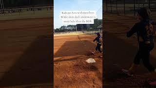 $500 bat #softball #baseball #ytshort #athlete  #hitting