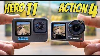 DJI Osmo Action 4 Vs GoPro 11 - The Best Bike Camera On The Market?