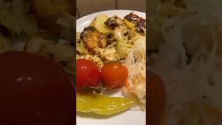 Если дома нечего есть,быстрый и вкусный духовочный ужин