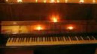 piano & candle