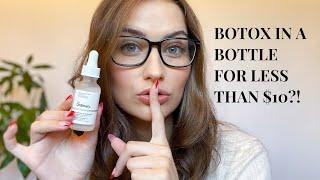 I tried "Botox in a Bottle" and here's what happened...