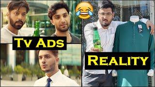 TV ADS VS REALITY - Fahad Mustafa Ahad Raza Mir And Shahveer Jafry