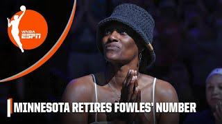 Sylvia Fowles’ No. 34 is retired by the Minnesota Lynx | WNBA on ESPN