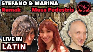 Live in Latin w/ Stefano Vittori & Marina Garanin! | Translating Songs into Latin