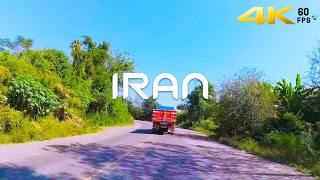 SCENIC ROADS  of IRAN : ROAD TRIP from Qazvin to Lahijan and Langrod | 4k