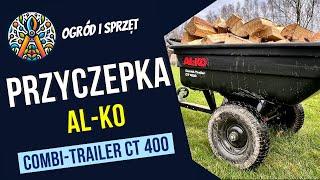 Przyczepka ogrodowa do traktorka AL-KO CT 400 Combi Trailer