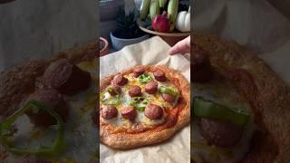 Yüksek Proteinli Fit Pizza #food #pizza