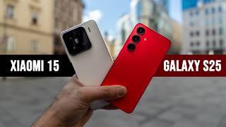 Xiaomi 15 vs. S25: Real-Life Battery and Camera Test!