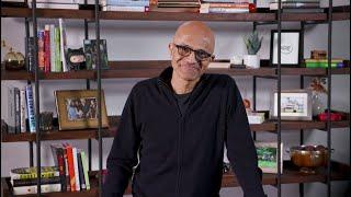 Microsoft CEO Satya Nadella on the company's 'core thread' after 50 years