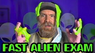 ASMR Alien Medical Exam  Fast Cranial Nerve Examination, Medical Roleplay after Alien Probe