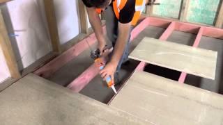 Secura Interior Flooring Installation | James Hardie