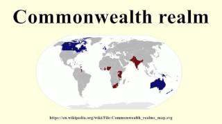 Commonwealth realm