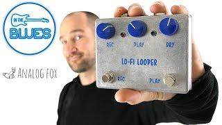 Analog Fox Lo Fi Looper Pedal Analog 20 Second Phrase Sampler