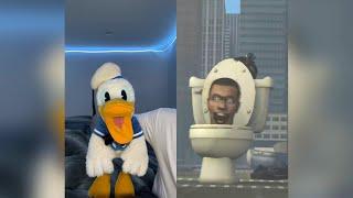 Donald Ducc REACTS To NEW Skibidi Toilet TikToks!