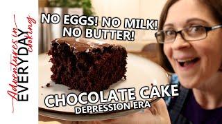 Depression Cake: A Deliciously Simple Recipe from Hard Times - (No eggs, no butter, no milk!)