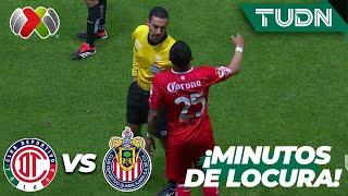 ¡MINUTOS DE LOCURA! Gol anulado a ALEXIS VEGA | Toluca 0-0 Chivas | CL2024 - Liga Mx 4tos | TUDN