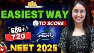 Easiest Way to Score 680+ in NEET 2025 | Smart Study Tips #neet #neet2025 #study