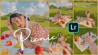 PICNIC | HOW TO EDIT PHOTO LIKE TRÂM LAZULI | CHANCHAN | LIGHTROOM PRESET FREE